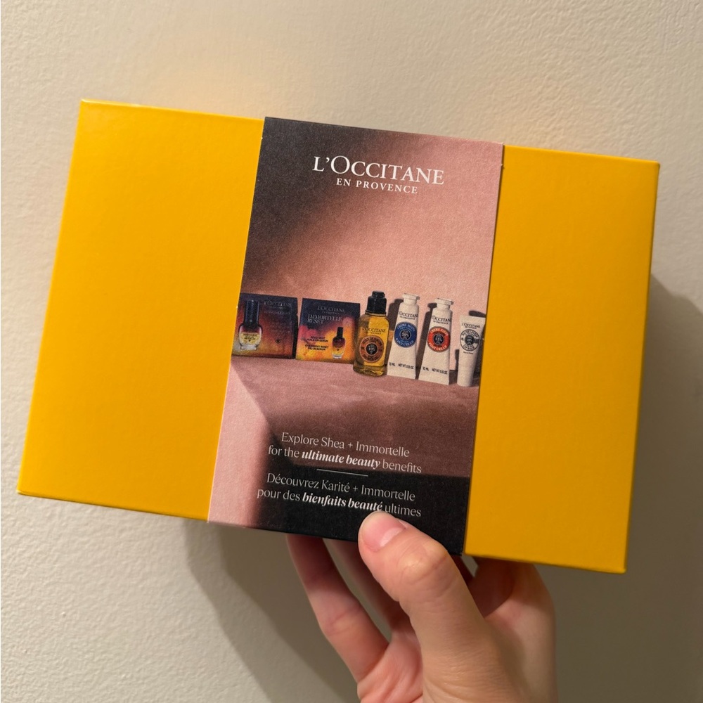 L’Occitane Gift Set Shea + Immortelle Skincare Set